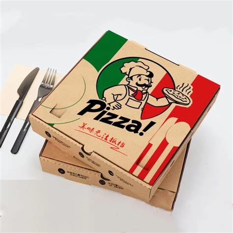 colorful pizza box design