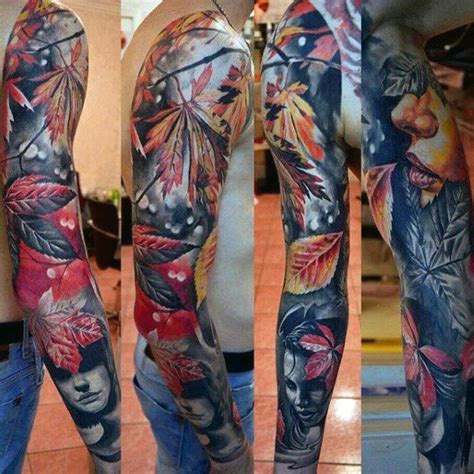 Colorful tattoo designs for men