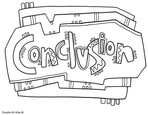 Coloring Pages Conclusion