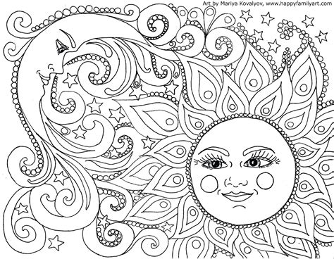 Coloring pages for all ages with a variety of themes and designs