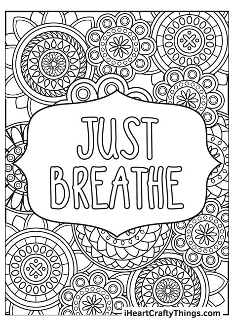 Coloring Pages for Anxiety