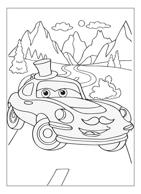 Coloring Pages for Car Lovers