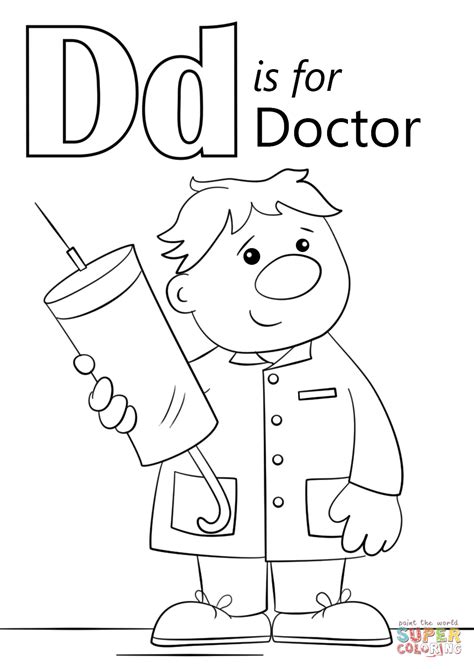 Coloring Pages for Doctors