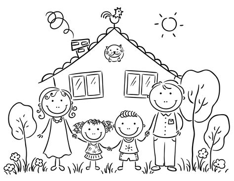 Coloring pages for families with a variety of themes and designs