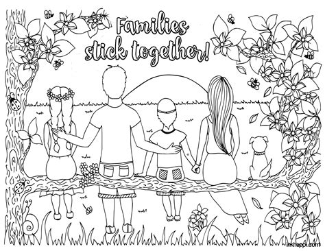 Coloring pages for families with relaxing and calming designs