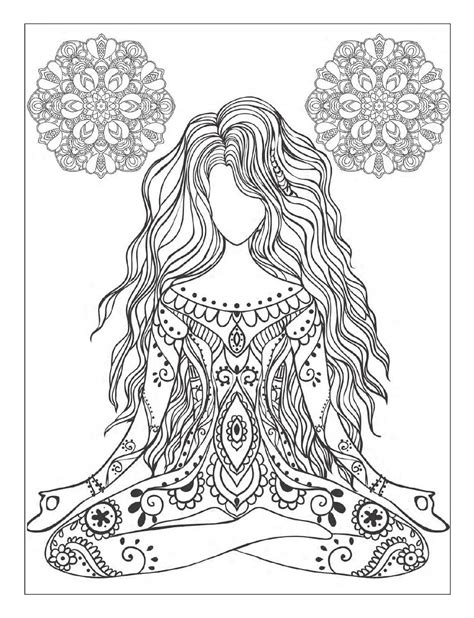 Coloring Pages for Mindfulness and Meditation