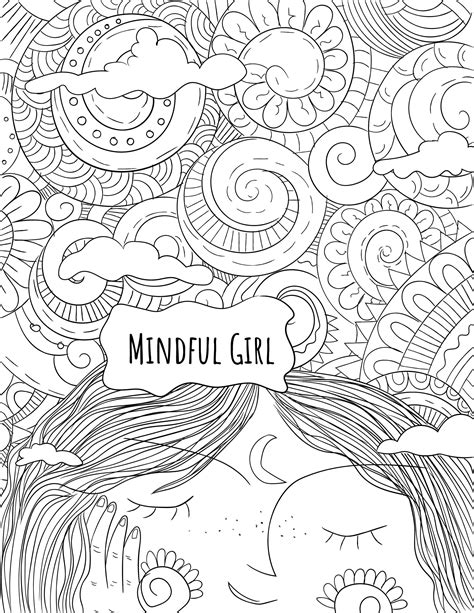 Coloring Pages for Mindfulness