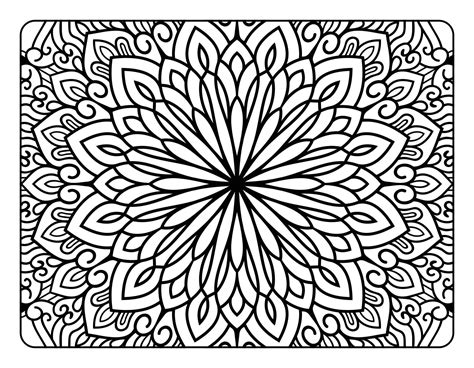 Coloring Pages for Relaxation Example 5