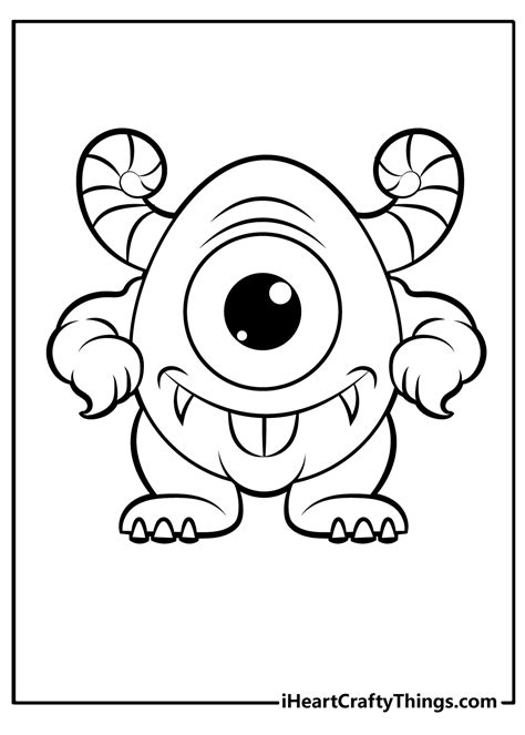 Coloring Pages Monsters