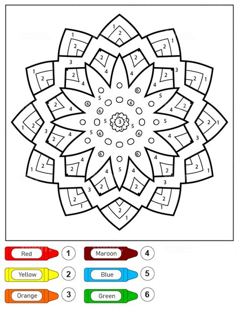 Coloring Pages Of Stars For Kids With Numbers