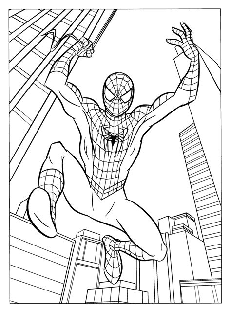 Coloring Pages Spiderman