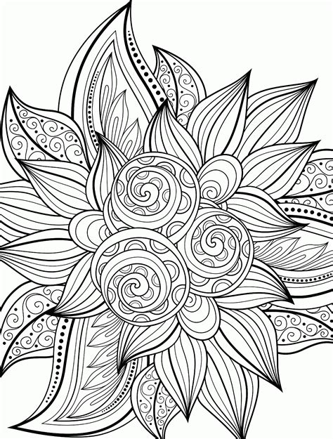 Coloring Sheets for Adults Printable