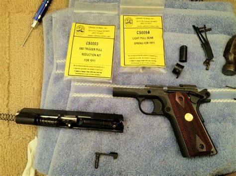 Trigger of Colt 80 Series 1911