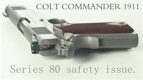 Colt 80 series safety features