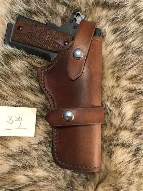 Colt Compact.45 ACP in a holster