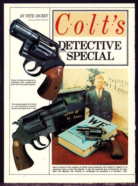 Vintage Colt Detective Special Advertisement