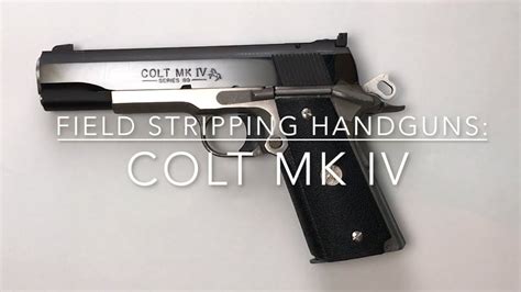 Colt Mk IV Series 80 Accessories