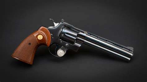 The Colt Python is a legendary revolver known for its reliability and accuracy