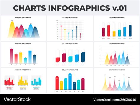 Different Designs of Blank 3 Column Chart with Lines Printable Template