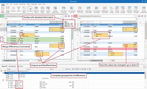 Column Comparison Tools