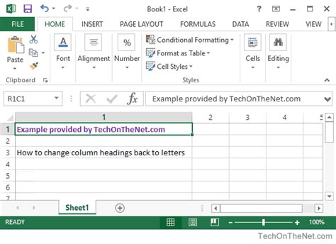 Excel Column Letter Structure