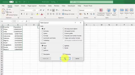 Column Reversal Excel Tricks