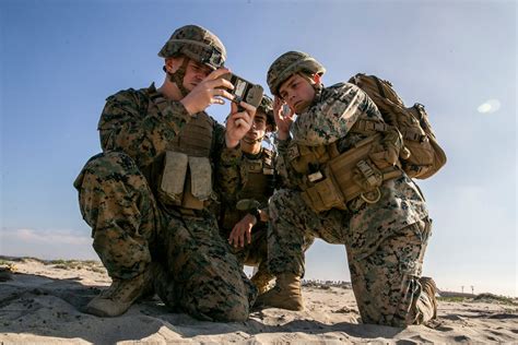 Combat Engineer Marines Conducting EOD Operations