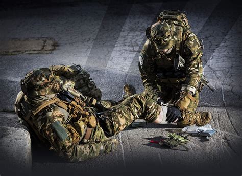 Combat medic training exercise