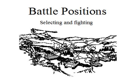 Combat Positions