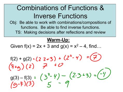 Combination of Functions in Excel