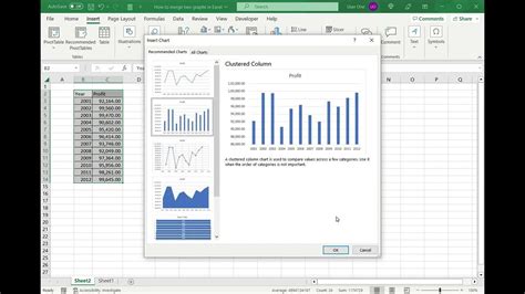 Combining Multiple Graphs in Excel