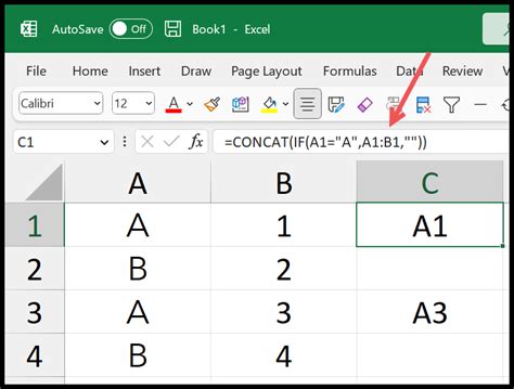 Combining Columns with Concatenate Function