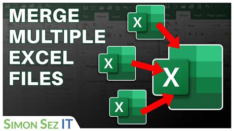 Combining Excel Files Method 3