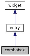 Example of a combo box legend in Excel