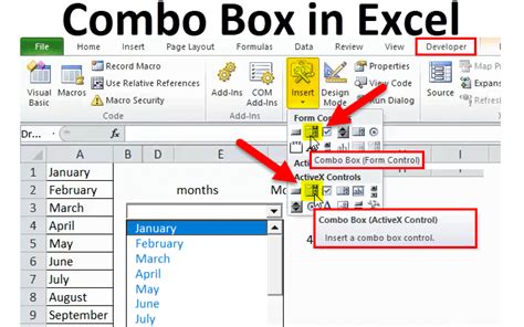 Combo Box Legend Example