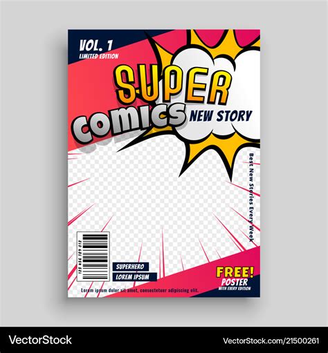 Comic Book Cover Design