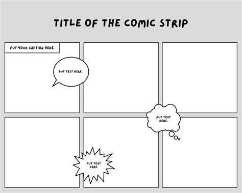 Comic Book Template Example