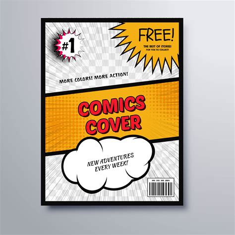 Photoshop Comic Cover Template