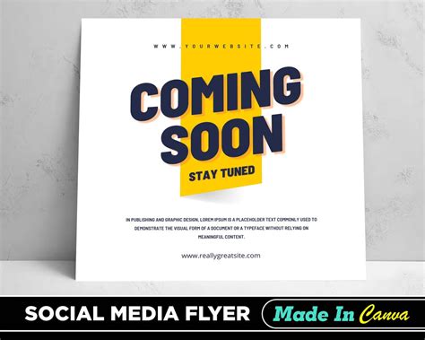 Coming Soon Flyer Template 5