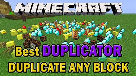 Command Blocks for Duplication