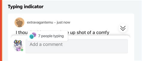 Comment Indicator