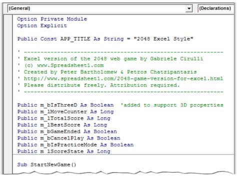 Commenting in VBA