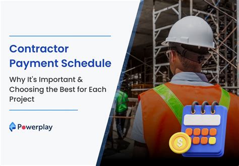 Commercial Construction Payment Schedule