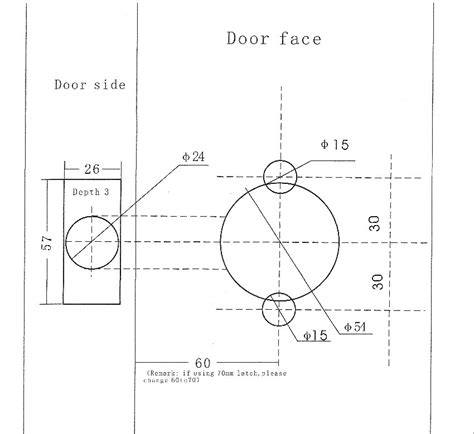 Commercial door hardware template 6