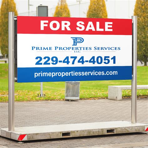 Commercial For Sale Sign