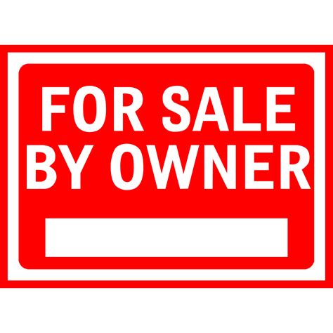 Commercial For Sale Sign Template