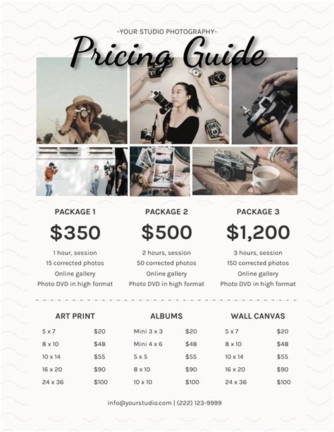 Commercial Photography Pricing