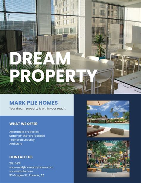 Commercial Property Flyer Template