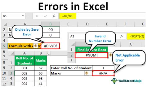 Common errors when linking cells in Excel