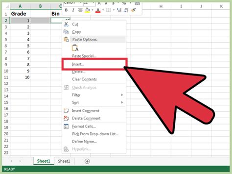 Common Issues Inserting Rows Excel